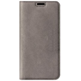 Surazo® Back Case Genuine Leather for phone Xiaomi Mi 10T Pro - Smart magnet RFID - Nubuck Gray