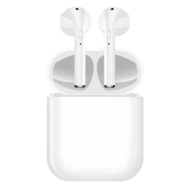 TWS i16 GLOSSY Bluetooth 5.0 Earbud with charging box White