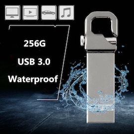 USB 3.0 256G Metal Flash Drive Memory U Disk for PC