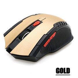 Wireless Mice With USB Receive Gold