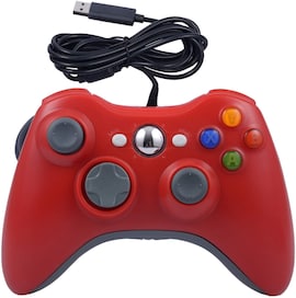 USB Wired Controller Game Accessories Gamepad Joypad Joystick For Microsoft XBOX360 Console PC Red