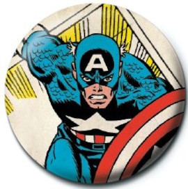 Marvel Comics Captain America Clipping - przypinka