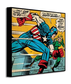 Captain America (Empty Handed) - Obraz na płótnie