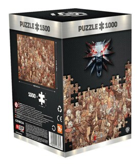 Good Loot Puzzle 1000 - The Witcher (Wiedźmin): Birthday Red