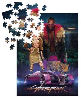 Puzzle Cyberpunk 2077 Puzzle Neokitsch