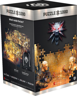 Good Loot Puzzle 1000 - The Witcher (Wiedźmin): Playing Gwent Red
