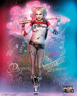 Legion Samobójców Harley Quinn - plakat