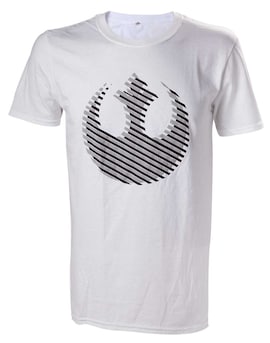 Star Wars - Rebel Logo T-shirt L White