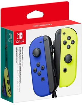 Joy-Con Pair (Neon Blue/Neon Yellow) (Nintendo Switch) Multi-Colored