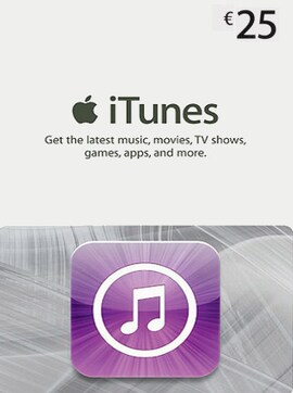 Apple iTunes Gift Card 25 EUR iTunes FRANCE
