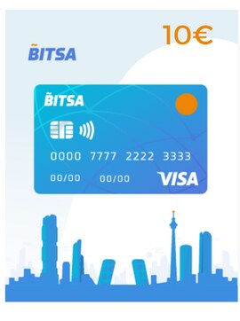 BITSA CARD 10 EUR - Bitsa Key - EUROPE