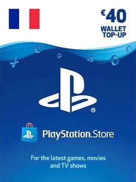 PlayStation Network Gift Card 40 EUR - PSN FRANCE