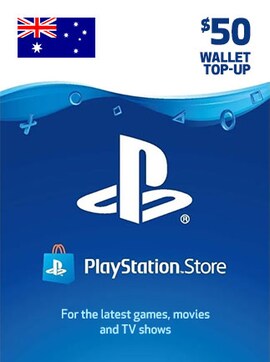 PlayStation Network Gift Card 50 AUD PSN AUSTRALIA