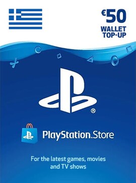 PlayStation Network Gift Card 50 EUR - PSN Key - GREECE