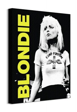 Blondie Live - obraz na płótnie
