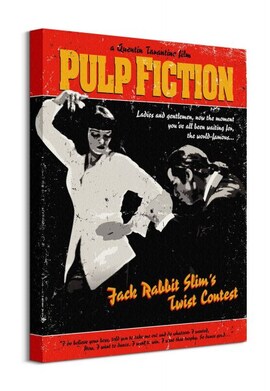 Pulp Fiction Twist Contest - obraz na płótnie