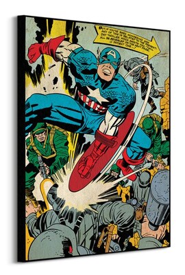 Captain America (Soldiers) - Obraz na płótnie