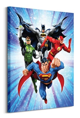 DC Comics Justice League (Supreme Team) - Obraz na płótnie