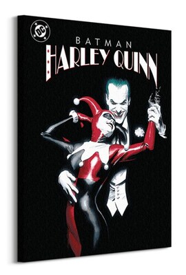 DC Joker and Harley Quinn (Dance) - Obraz na płótnie