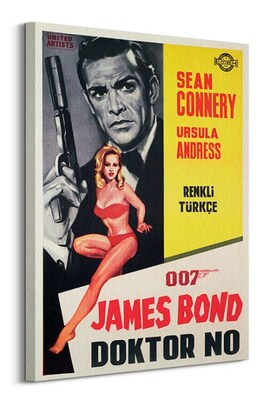 James Bond (Doktor No) - Obraz na płótnie
