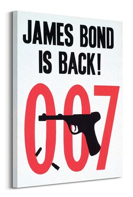 James Bond is back - Obraz na płótnie