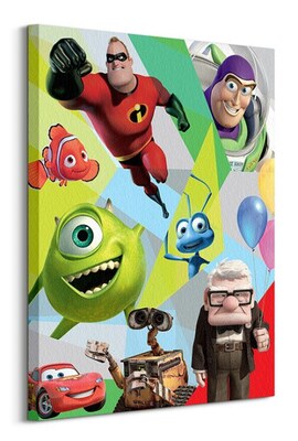 Pixar (Postacie) - Obraz na płótnie