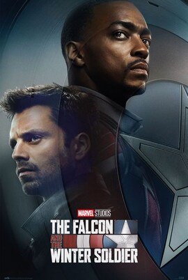 Marvel Falcon and Winter Soldier - plakat