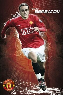Manchester United (Berbatov 08/09) - plakat