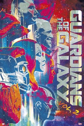 Guardians Of The Galaxy Vol. 2 - plakat z filmu
