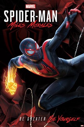Spider-Man Miles Morales Cybernetic Swing - plakat