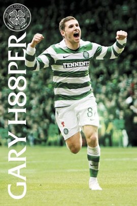 Celtic Glasgow Hooper 10/11 - plakat