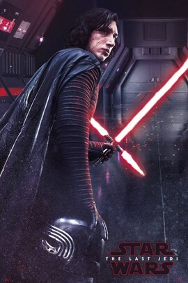 Star Wars The Last Jedi Kylo Ren - plakat