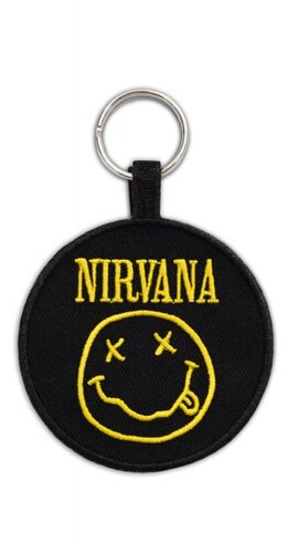 Nirvana Smiley - tkany brelok
