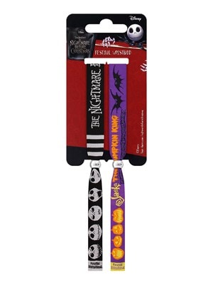 The Nightmare Before Christmas Its Jack Festival Wristbands - 