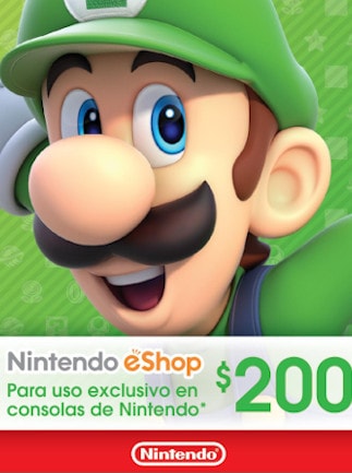 Nintendo Eshop Card 200 Mxn Nintendo Key Mexico G2a Com