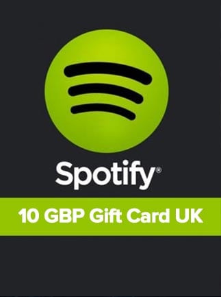 Spotify Gift Card 10 Gbp Spotify United Kingdom G2a Com