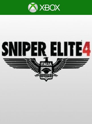 sniper elite 4 deluxe edition xbox one