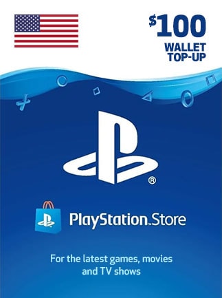 PlayStation Network - Buy 100 USD PSN Gift Card (US)