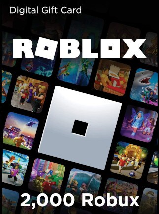 Roblox Gift Card Pc 2 000 Robux Roblox Key North America G2a Com - pc roblox