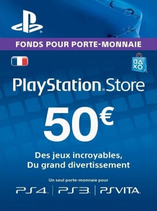 Playstation Network Gift Card 50 Eur Psn France G2a Com