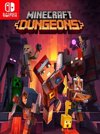 is minecraft dungeons on switch