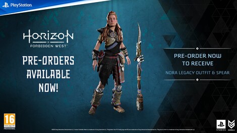 Horizon Forbidden West - Preorder Bonus (PS4, PS5) - PSN Key - EUROPE