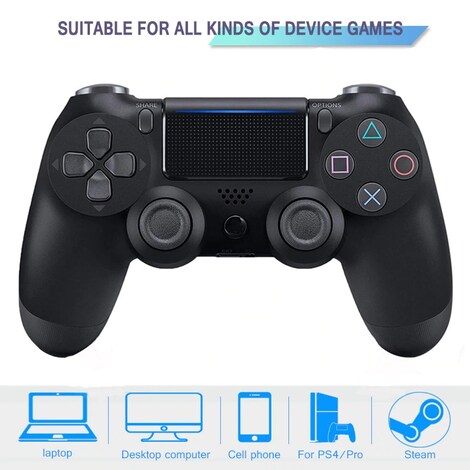 how to use ps4 controller on pc bluetooth