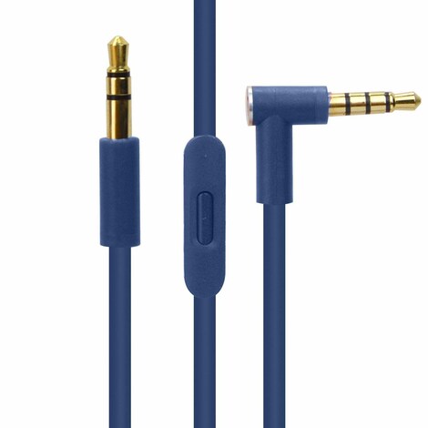 Reytid Replacement Blue Audio Cable For Beats By Dr Dre Solo2 Wireless Headphones W Remote G2a Com