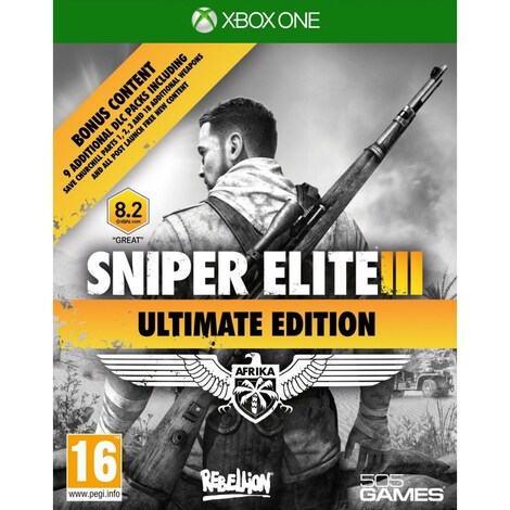 Sniper Elite 3 Ultimate Edition Xbox One At Pegi Deutsch Uncut G2a Com