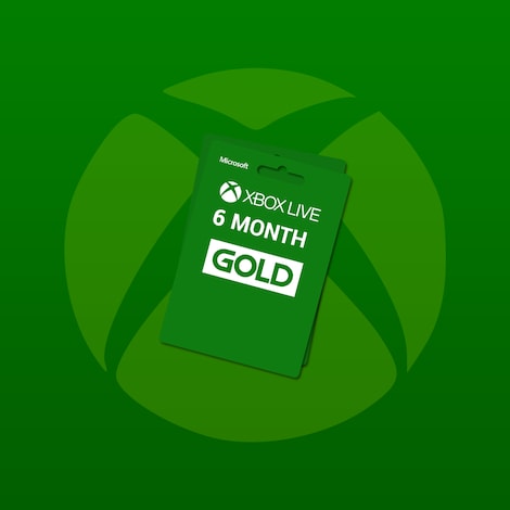 xbox live gold 6 month deal