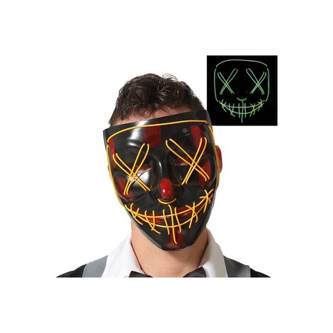 Face Led Light Up Sound Activated Mask Full Face Halloween G2a Com - led roblox mask