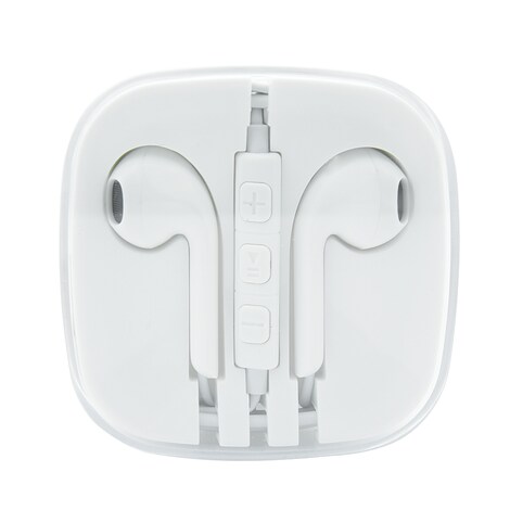 wired earbuds with mic and volume control