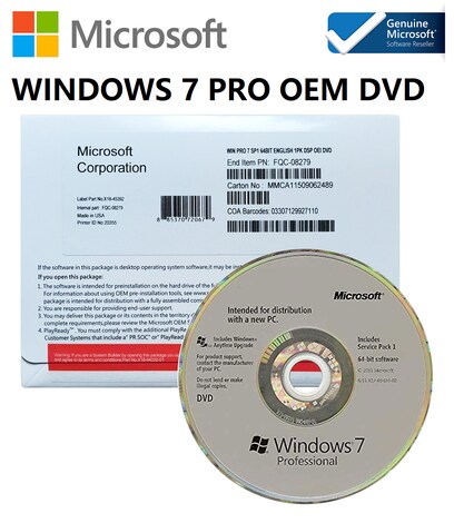 Windows 7 Pro Dvd Oem Retail Packaging Box G2a Com