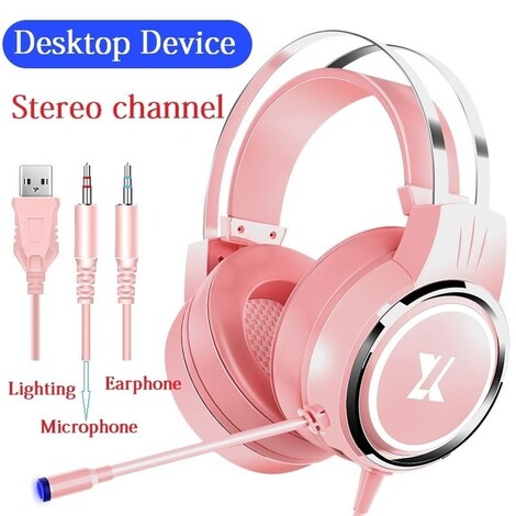 pink headset for pc